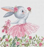 (image for) Bunny In Wildflowers